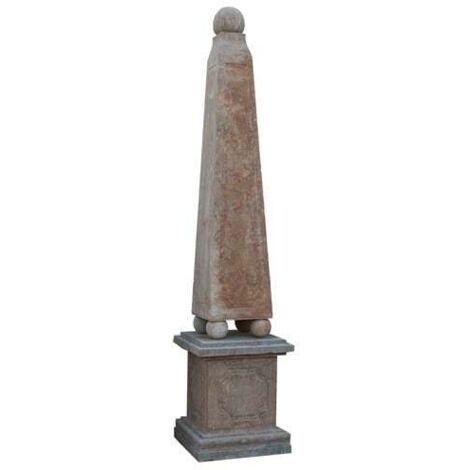Obelisco in pietra L65xPR65xH300 cm