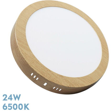 Oberflächen-Downlight Thulita 24w 6500k Buche 2160lm 2,8x28,5x28,5 cm