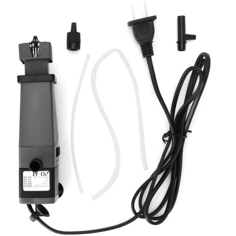 Oberflächenabsauger für Aquarien mit integrierter Sauerstoffpumpe – Kunststoff, 3 W, 300 l/h