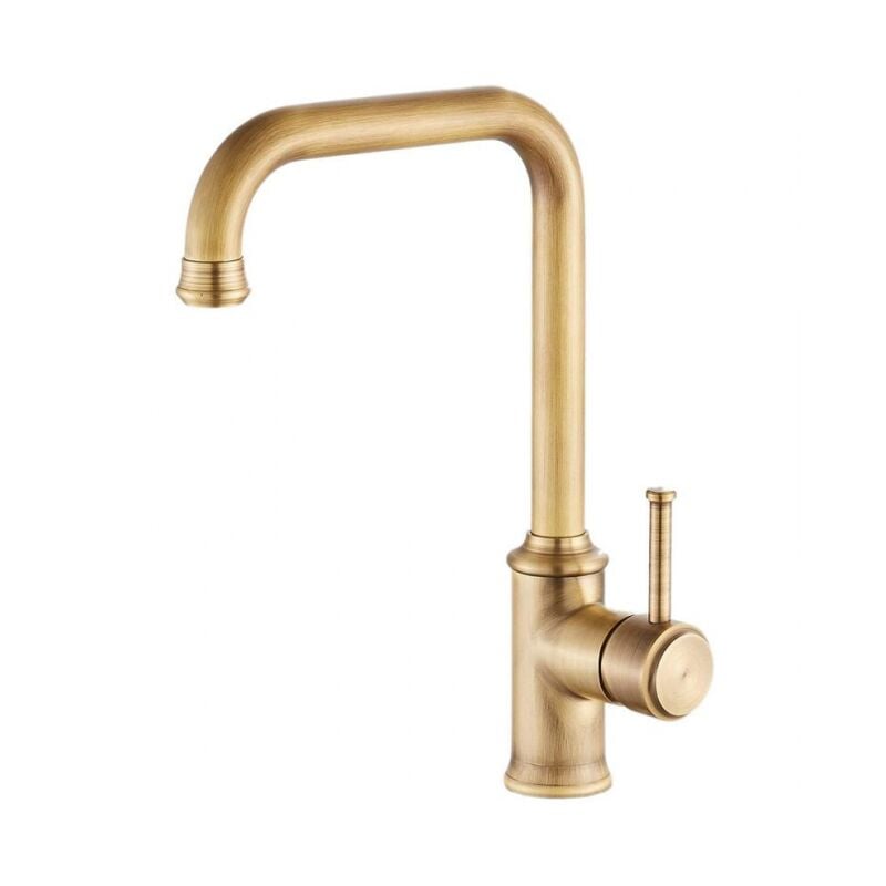 Cyslmuk - obinet Evier Cuisine Vintage Robinet Lavabo Pivotant à 360° Mitigeur Monocommande pour Salle de Bain-robinet cuisine