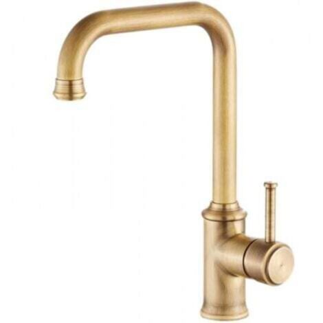 obinet Evier Cuisine Vintage Robinet Lavabo Pivotant à 360° Mitigeur Monocommande pour Salle de Bain-robinet cuisine