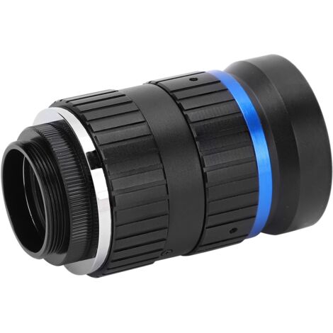 Objectif Industriel 50mm 8MP Haute Résolution, Capteur 1 Pouce pour Caméras de Surveillance