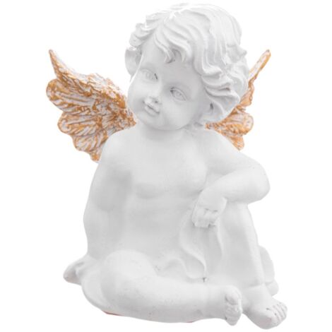 Objeto ángel niño blanco h11cm - Feeric lights & christmas