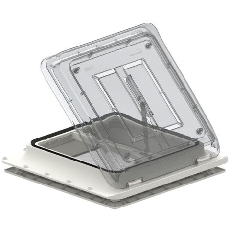 Oblò Vent crystal 40x40 Fiamma bianco neutro
