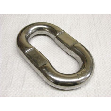 Oblong Master Recessed Link Stainless Steel 6 Ton (Fishing Trawling Net)