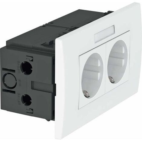 OBO BETT. STECKDOSENEINHEIT 2FACH 84X140X59 RW SDE-RW D0RW2B OBO BETTERMANN 6119427