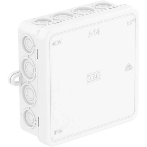 OBO Bettermann 2000390 boîte de jonction blanche IP55