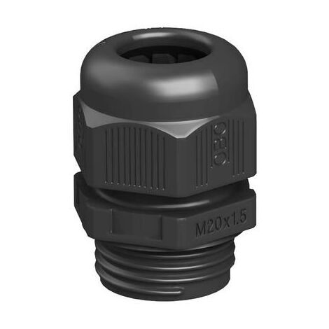 OBO BETTERMANN 2022885 PRESSE-ÉTOUPE 1.5 MM PLASTIQUE, PA NOIR 1 PC(S)