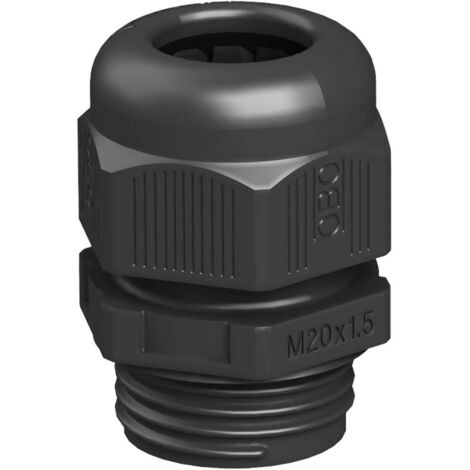 OBO BETTERMANN 2022889 PRESSACAVO 1.5 MM PLASTICA, PA NERO 1 PZ.