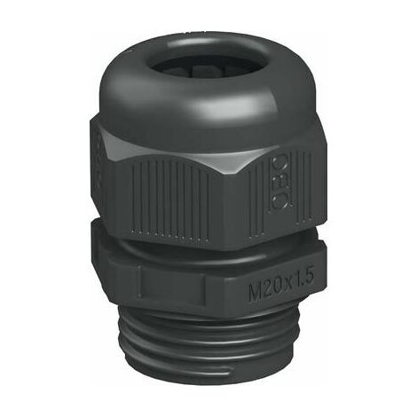 OBO BETTERMANN 2022889 PRESSE-ÉTOUPE 1.5 MM PLASTIQUE, PA NOIR 1 PC(S)