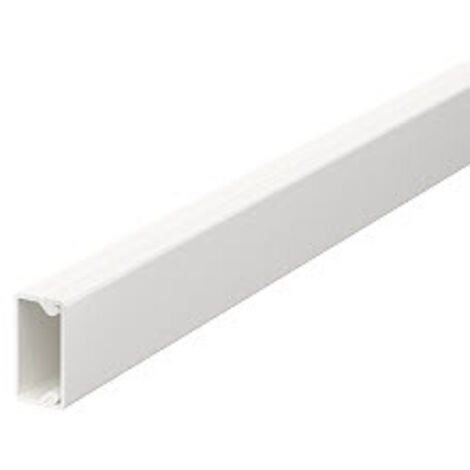 OBO Bettermann 6150764 Canaleta para cable 2000x20x10 mm blanca