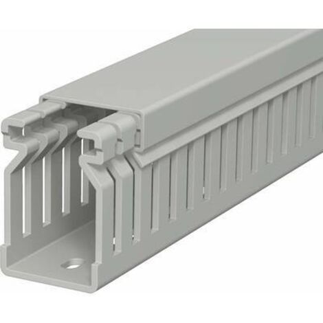 OBO Bettermann 6178010 canal de câblage gris pierre 2000x25x40 mm