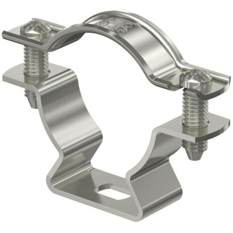 OBO Bettermann Abstandschelle mit Langloch 30-36mm Edelstahl, rostfrei A2 1.4301, 20 Stück, 1362990