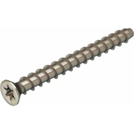OBO Bettermann Ancoraggio a testa svasata per collare per cavi 5x50mm acciaio zincato elettroliticamente, 3498204