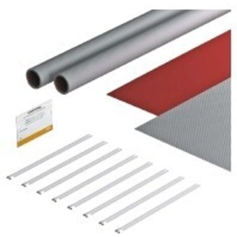 OBO Bettermann Bandagenset für Photovoltaik 550x880 Intumeszierender Baustoff grau / rot, 7203154