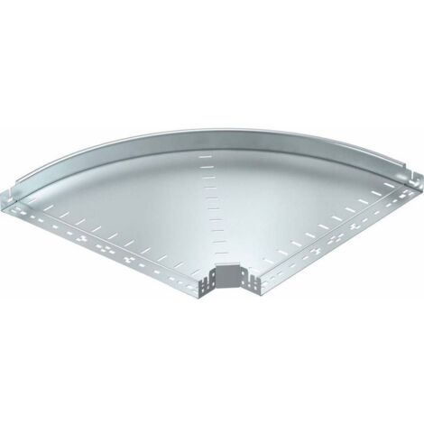 OBO Bettermann Bogen 90° mit Schnellverbindung 60x600 Stahl bandverzinkt, 6041142