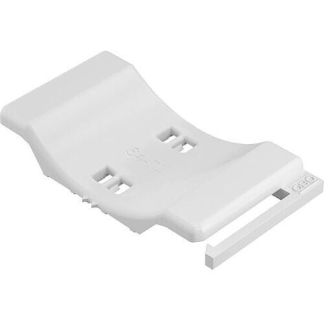 OBO Bettermann Bride universelle combinable avec la double bride 64-70mm Polypropylène gris clair RAL 7035, 1198070