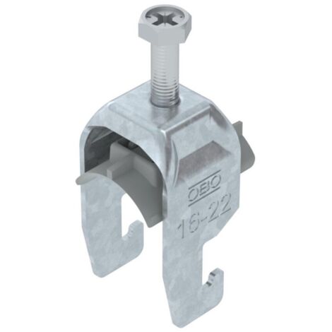 OBO Bettermann Bügelschelle 2056 16-22mm Stahl tauchfeuerverzinkt, 1186716