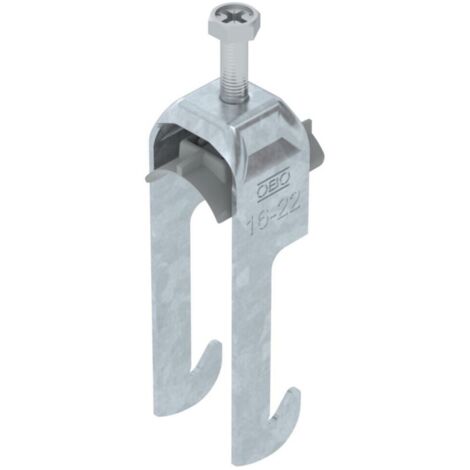 OBO Bettermann Bügelschelle 2056 16-22mm Stahl tauchfeuerverzinkt, 1187714