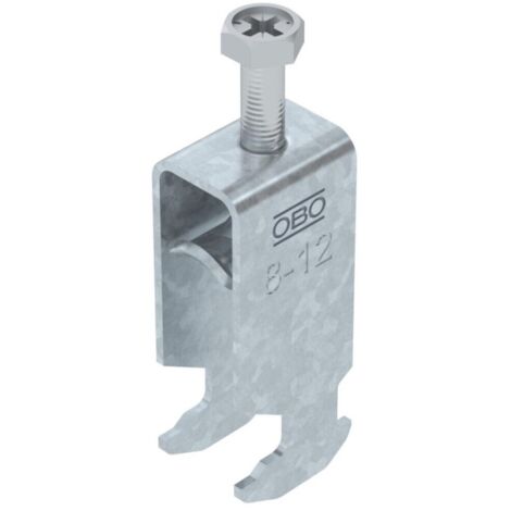 OBO Bettermann Bügelschelle 2056 2-fach 08-12mm Stahl tauchfeuerverzinkt, 1186003