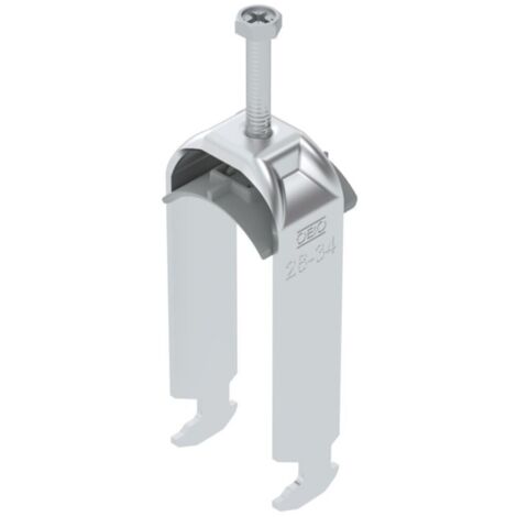 OBO Bettermann Bügelschelle 2056 2-fach 28-34mm Aluminium, 1186430