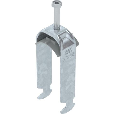 OBO Bettermann Bügelschelle 2056 2-fach 28-34mm Stahl tauchfeuerverzinkt, 1186230