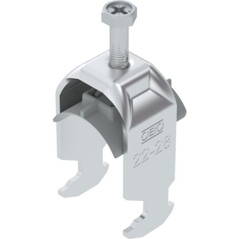 OBO Bettermann Bügelschelle 2056 22-28mm Aluminium, 1186422