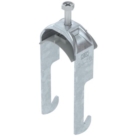 OBO Bettermann Bügelschelle 2056 34-40mm Stahl tauchfeuerverzinkt, 1187732