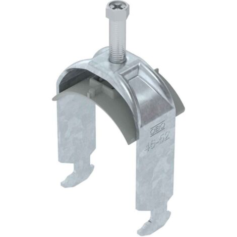 OBO Bettermann Bügelschelle 2056 46-52mm Stahl tauchfeuerverzinkt, 1186249