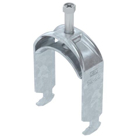 OBO Bettermann Bügelschelle 2056 52-58mm Stahl tauchfeuerverzinkt, 1186056