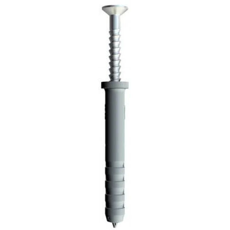 OBO Bettermann Cheville à frapper 6x40mm polyamide gris clair, 2351064