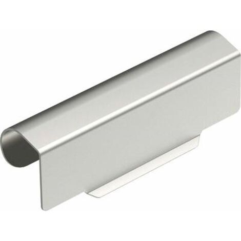 OBO Bettermann Connettore per separatore per tutte le altezze laterali del separatore acciaio inox, inossidabile A2 1.4310 lucido, post-trattato, 6067970