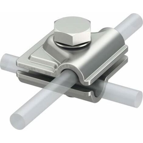 OBO Bettermann Connettore rapido Vario 40x40mm acciaio inossidabile, inossidabile A2 1.4301, 5311551