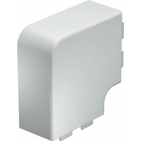 OBO Bettermann Coperchio angolare piatto 60x110mm polivinilcloruro bianco puro RAL 9010, 6192939