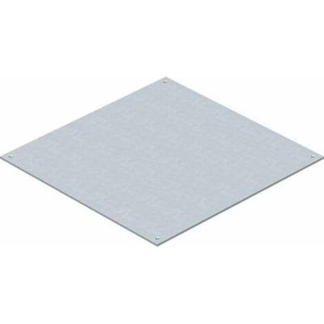 OBO Bettermann Coperchio cieco per UZD350-2/3 383x383x4 acciaio zincato a nastro, 7400577