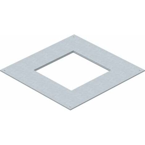 OBO Bettermann Coperchio di montaggio 350-2/3 per GES4 383x383x4 Acciaio zincato a nastro, 7400505