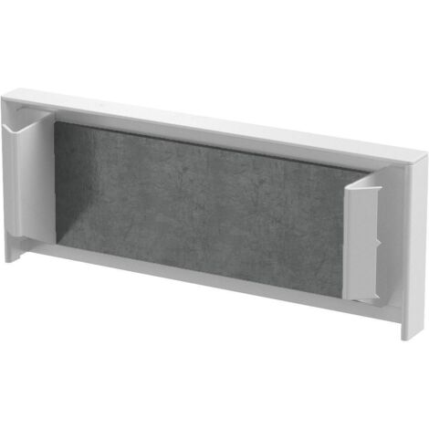 OBO Bettermann Endstück mit Brandschutzgewebe 105x20x41 Stahl pulverbeschichtet reinweiß RAL 9010, 7218088