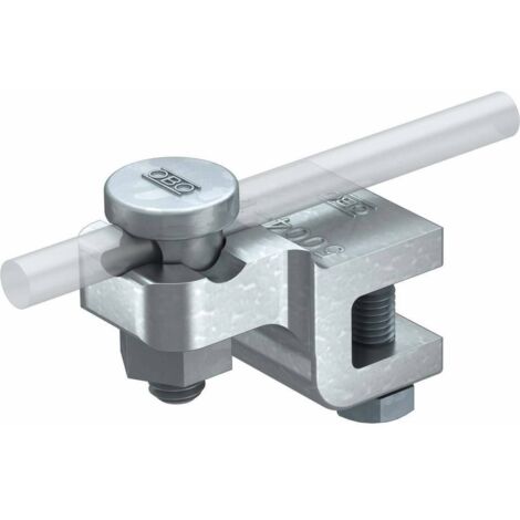 OBO Bettermann Falzklemme Fix-Kontakt 12mm Stahlguss tauchfeuerverzinkt, 10 Stück, 5304407