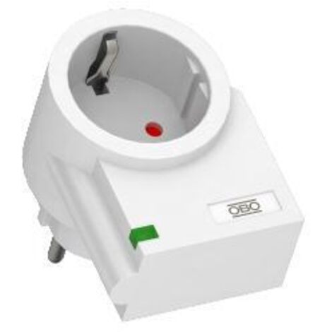 Obo Bettermann FC-D 1presa(e) AC 230V Bianco protezione da sovraccarico