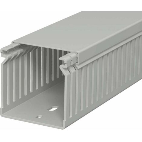 OBO Bettermann Goulotte de câblage gris roche 2000x60x60 mm