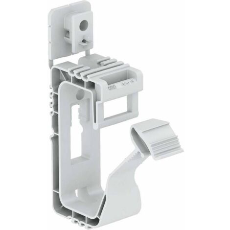 OBO Bettermann Grip-Sammelhalterung 20x NYM3x1,5 Polypropylen lichtgrau RAL 7035, 100 Stück, 2205408