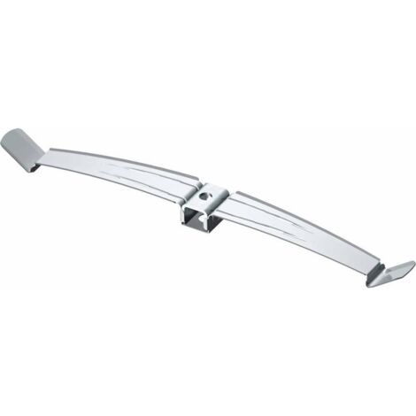 OBO Bettermann Kabelklammer 2x8 NYM3x1,5 Edelstahl, rostfrei A2 1.4310 blank, nachbehandelt, 2204000