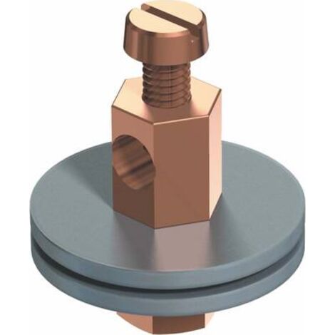 OBO Bettermann Morsetto di collegamento 1/2" Ottone nichelato, 5040507