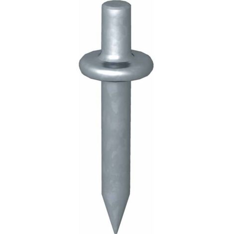 OBO Bettermann OBO-Dübel Einschlagdübel, ohne Gewinde L15mm Stahl, 200 Stück, 3105016