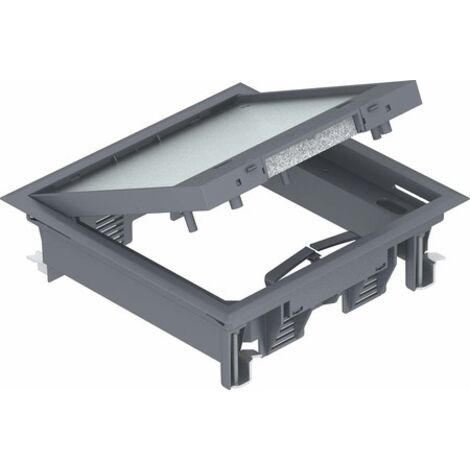 OBO BETTERMANN PA 7011 4-2U10T RAL7011 GES-COVER PER APPARECCHI INTERRATI PER INSTALLAZIONE 7405145