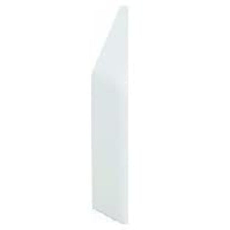 OBO Bettermann Pièce d'extrémité droite SL 20x50 9010 polychlorure de vinyle blanc pur RAL 9010, 6132277