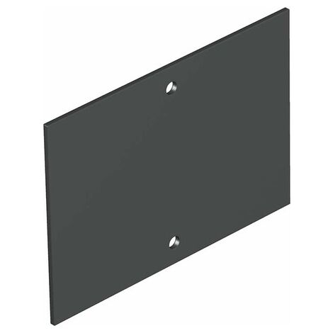 OBO BETTERMANN PLAQUE PVC, SW T4B P0S2 9011 7408228