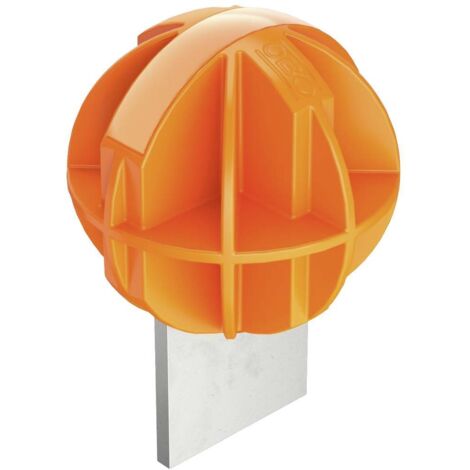 OBO Bettermann Schutzkappe reflektierend für Rund- und Flachleiter 50mm Polyethylen pastellorange RAL 2003, 25 Stück, 5018014
