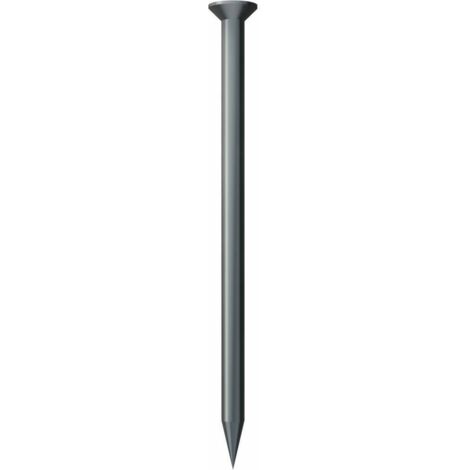 OBO Bettermann Stahlnagel gehärtet 2x50mm Stahl blank, 100 Stück, 3353508