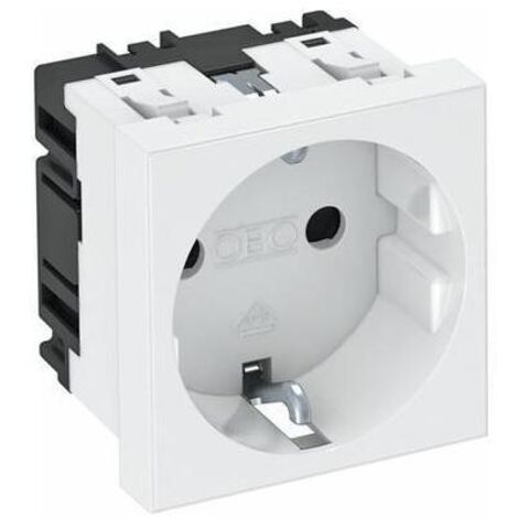 OBO Bettermann Steckdose 0 Grad, 1-fach STD-D0 RW1